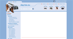 Desktop Screenshot of dog-box.eu